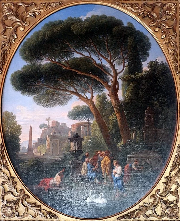 Disputa di filosofi in una villa romana